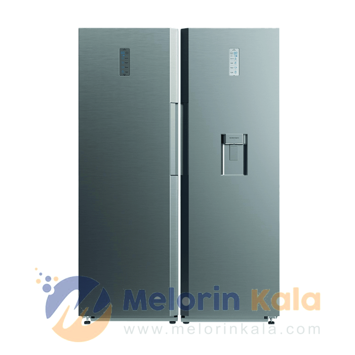 2030 استیل یخچال فریزر دوقلو دوو مدل DL–۲۰۳۰ (استیل) - تصویر 1
