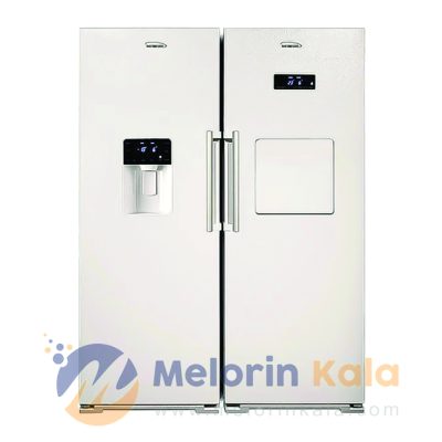 یخچال فریزر دوقلوی الکترواستیل یخسازدار مدل es21 سری فیوچر (سفید)